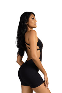 Onyx Short Jumpsuit Black