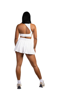 Halo Sport Bra White