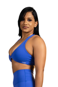Azure Sport Bra - Blue