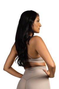 Nyra Sport Bra Beige