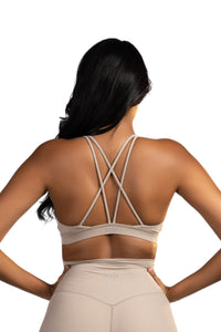 Nyra Sport Bra Beige