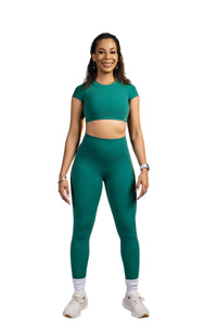 Ivy Crop Top - Green