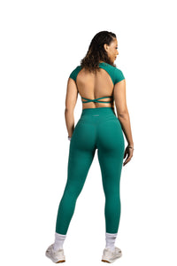 Ivy Crop Top - Green