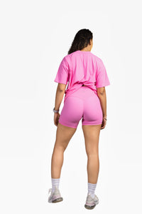 Nimbus Oversized Tee - Pink