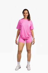 Nimbus Oversized Tee - Pink