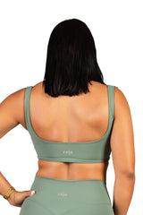 The Frame Bra Green