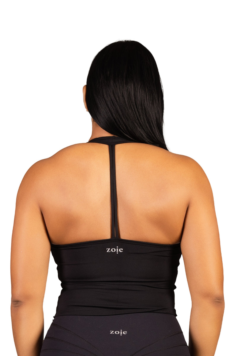 The Aura Top Black
