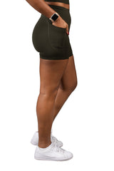 In Sync Shorts Dark Green