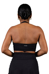 Heart Strings Halter Black