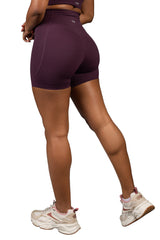 In Sync Shorts Dark Purple