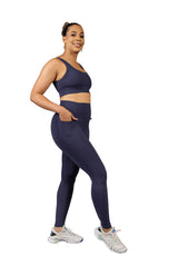 In Sync Sports Bra Blueberry