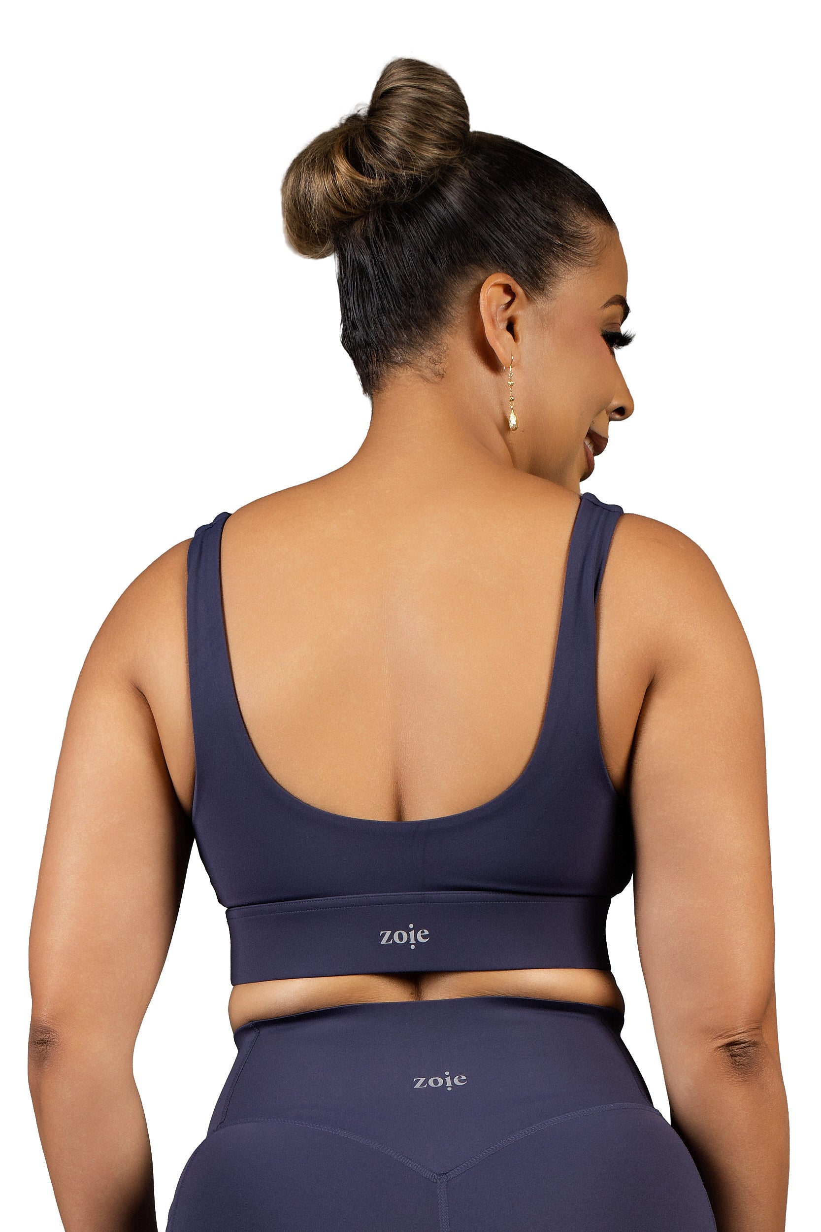 In Sync Sports Bra Blueberry