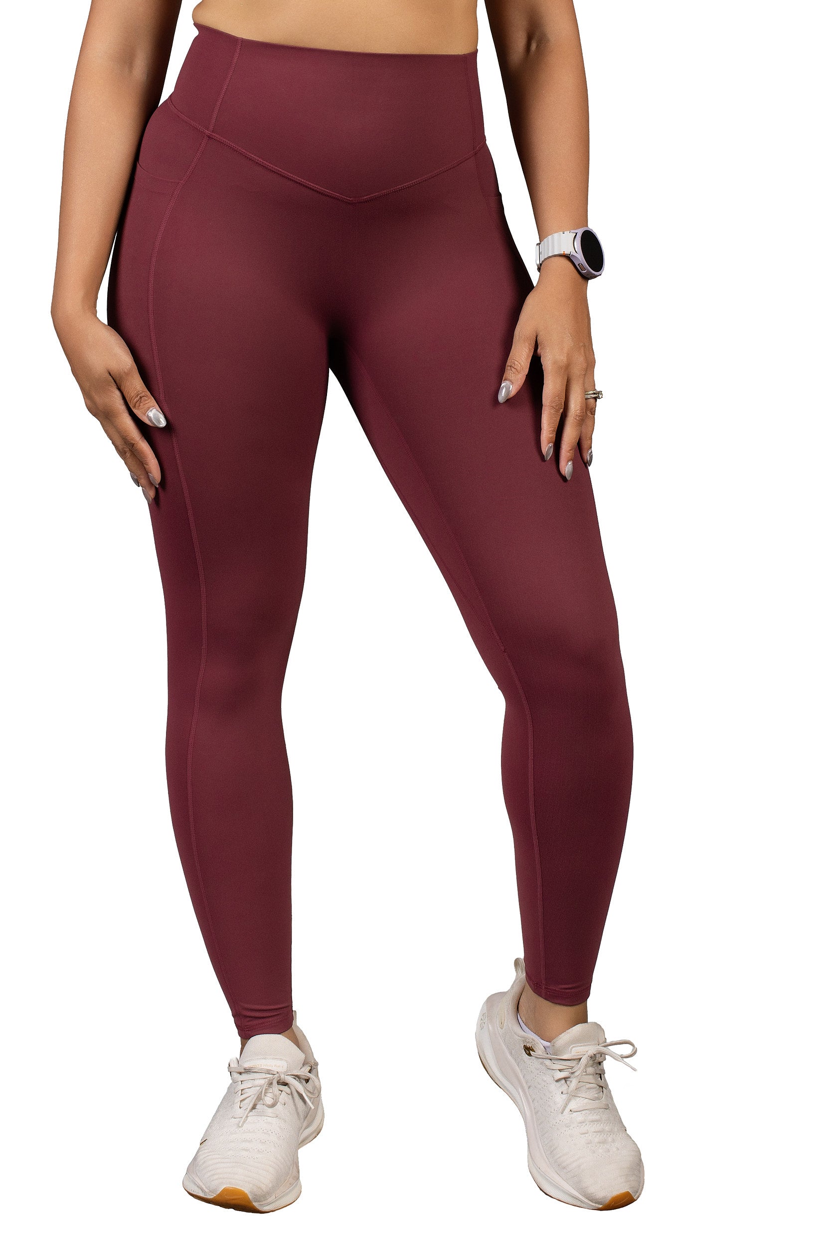 In Sync Legging Burgundy