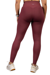 In Sync Sports Bra Burgundy