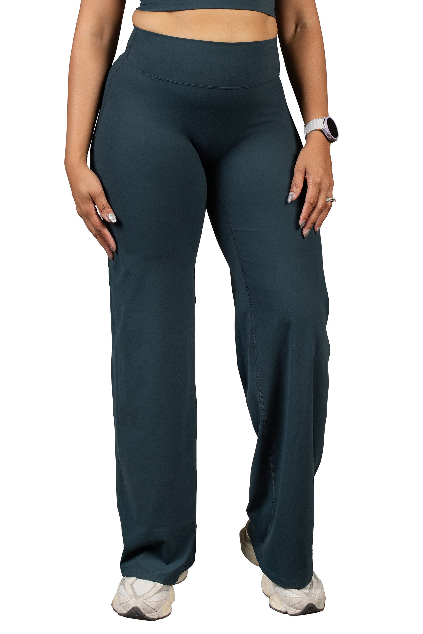 Free Spirit Flare Pants Olive
