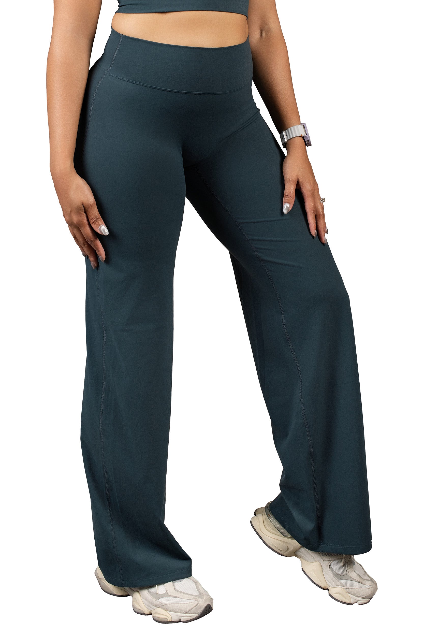 Free Spirit Flare Pants Olive