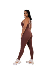Starlet Jumpsuit - Brown