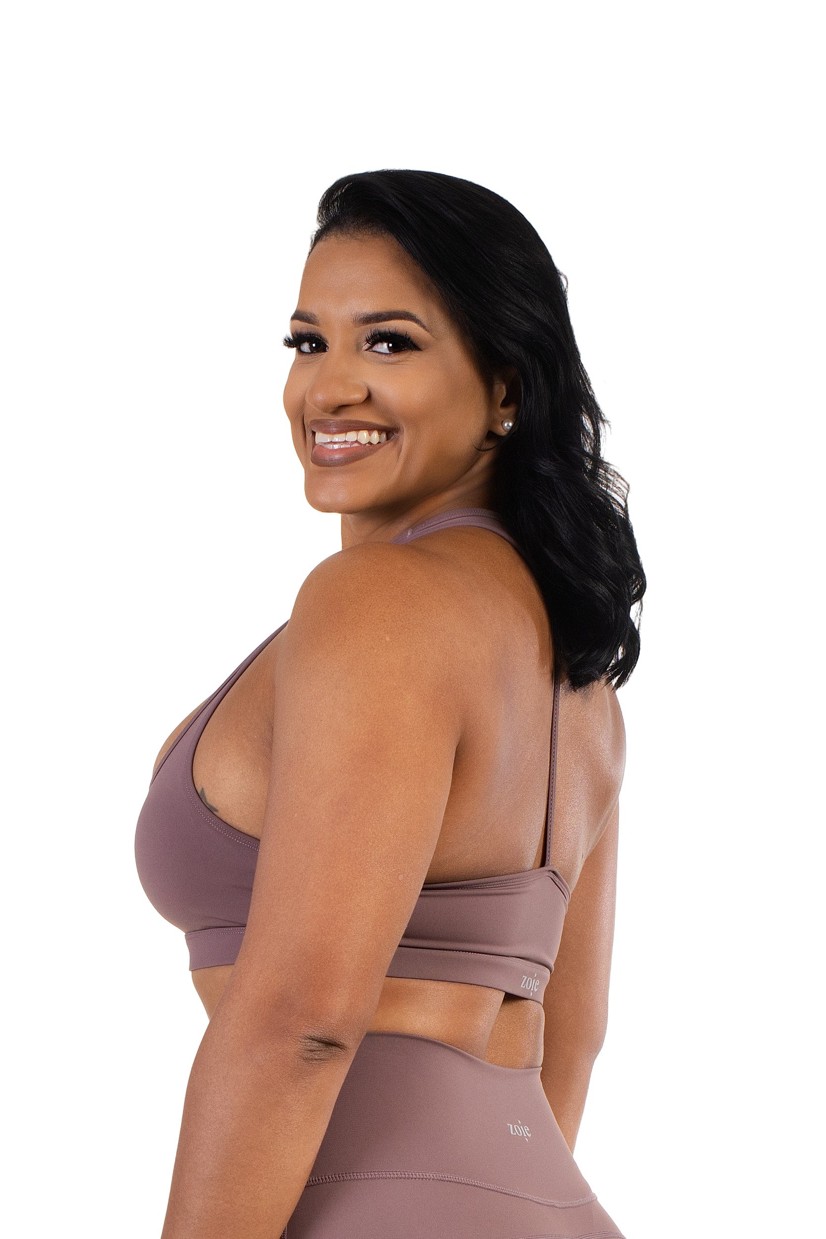 Etera Sport Bra Mauve