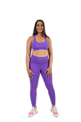 Solaris Sport Bra Purple