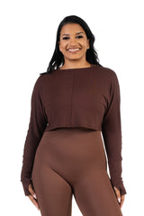 Stardust Long Sleeve Brown