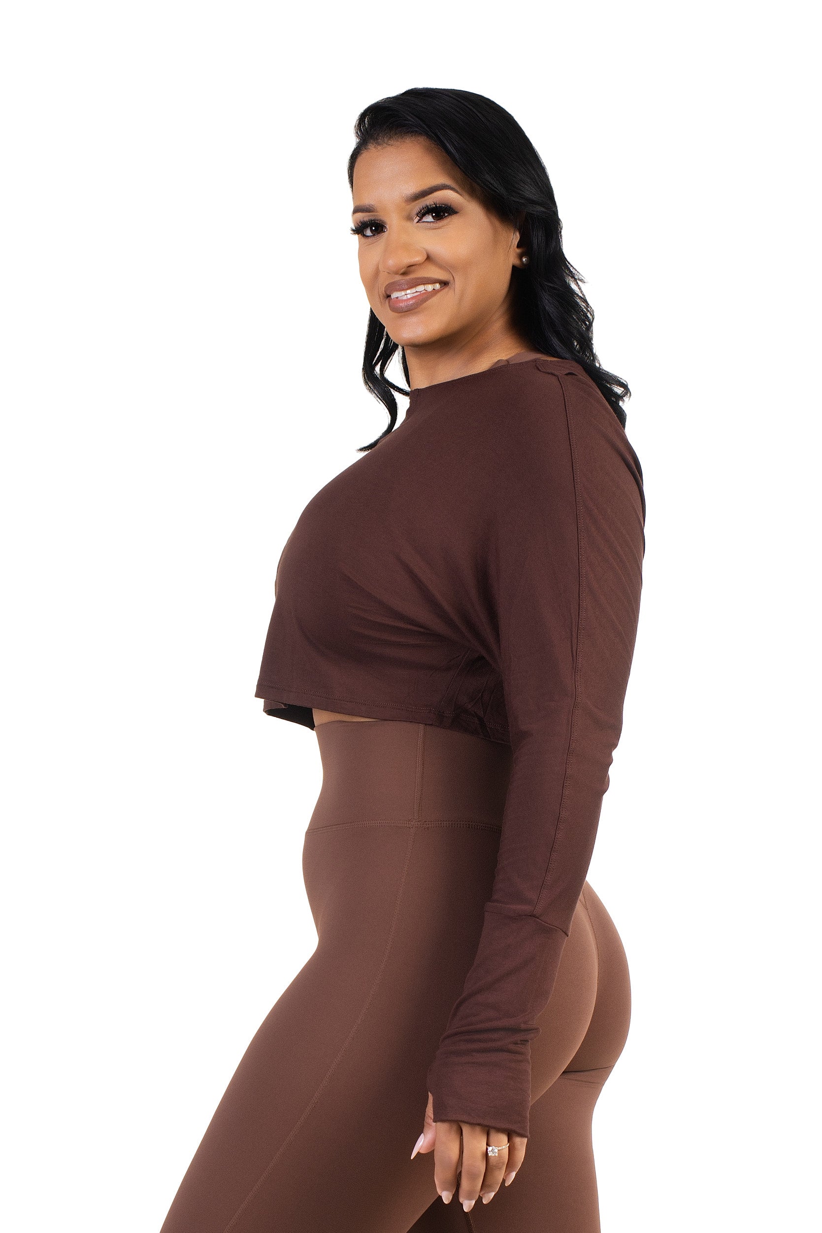 Stardust Long Sleeve Brown
