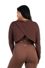 Stardust Long Sleeve Brown