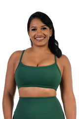 Motion Sport Bra Green