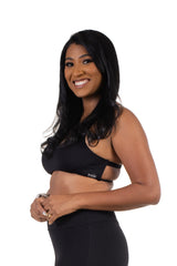 Galaxia Sport Bra Black