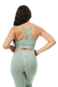 Daniella Seamless Sport Bra Been Green