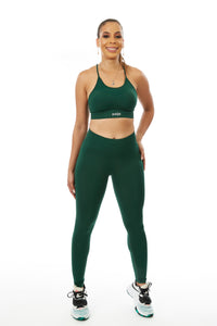 Daniella Seamless Sport Bra Green