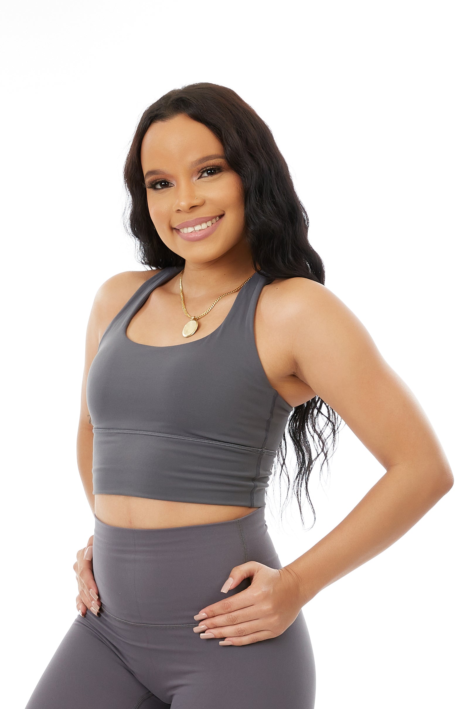 Tricia Sport Bra Grey