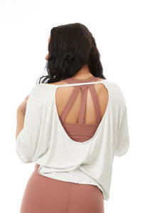 Flowy Tank White Crop