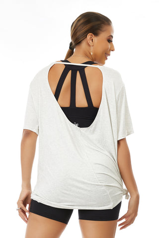 Flowy Tank Top White Long
