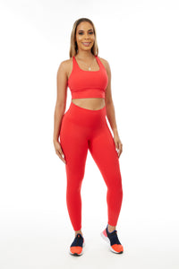 Jaime Sport Bra Red