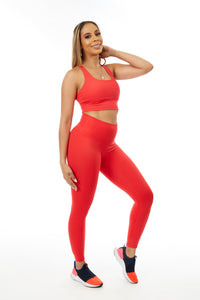 Jaime Sport Bra Red
