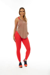 Melissa Tank Top Tan/Nude