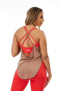 Jaime Sport Bra Red