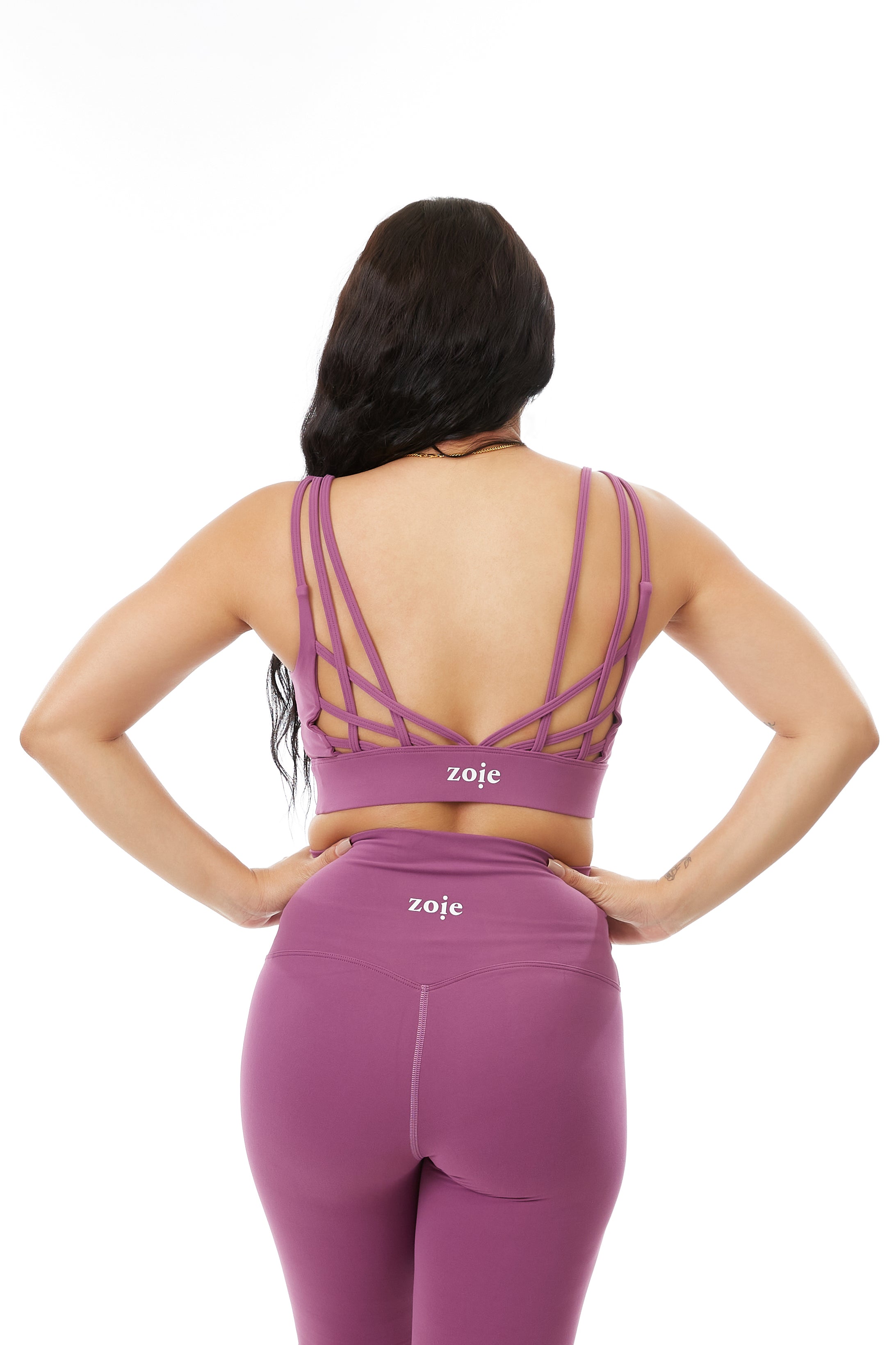 Serena Sport Bra Purple