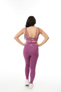 Serena Sport Bra Purple