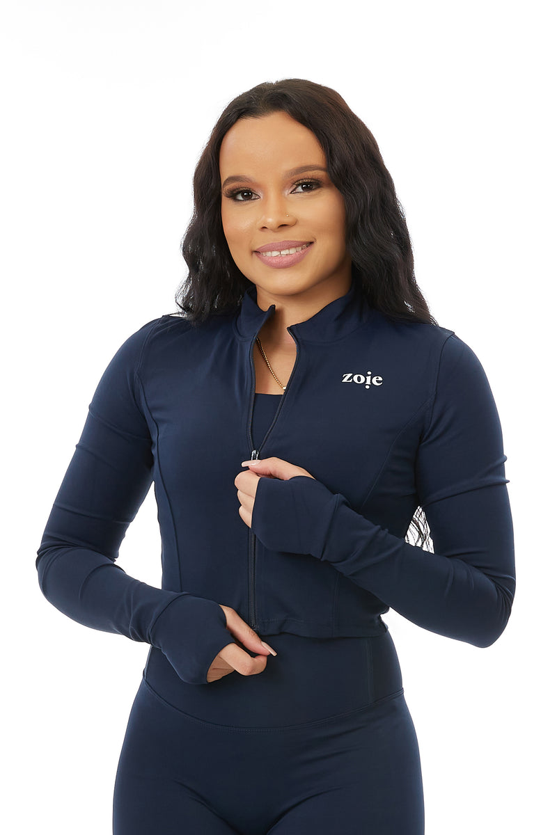 Kathy Blue Jacket