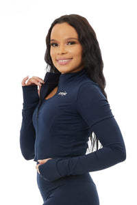 Kathy Blue Jacket