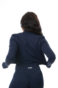 Kathy Blue Jacket