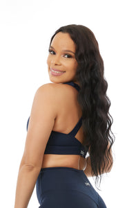 Kathy Blue Sport Bra