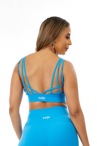 Serena Sport Bra Blue