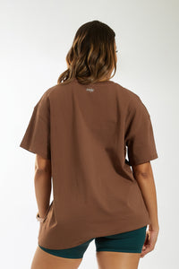 Ada Oversized T-shirt Brown