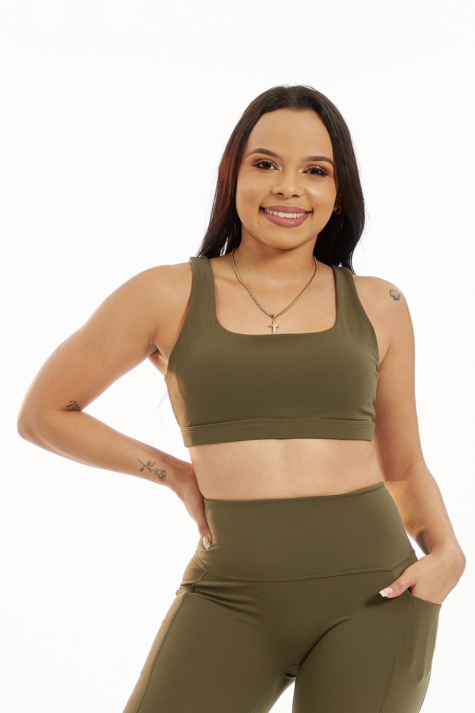 Maia Sport bra Green