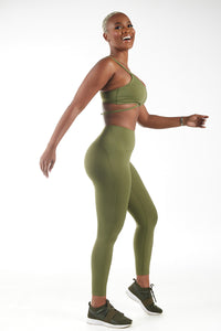 Harper Legging Olive Green