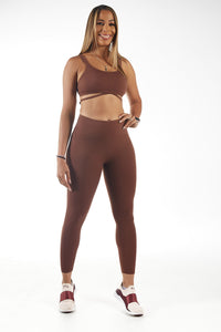 Harper Legging Chocolate Brown