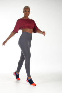 FA Basics Scrunch Graphite Legging