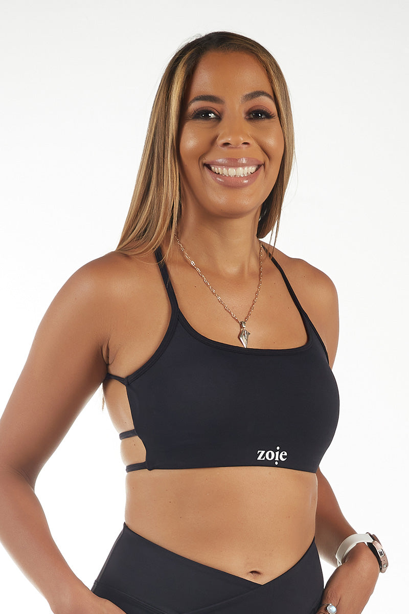 Isabella Sport Bra Black